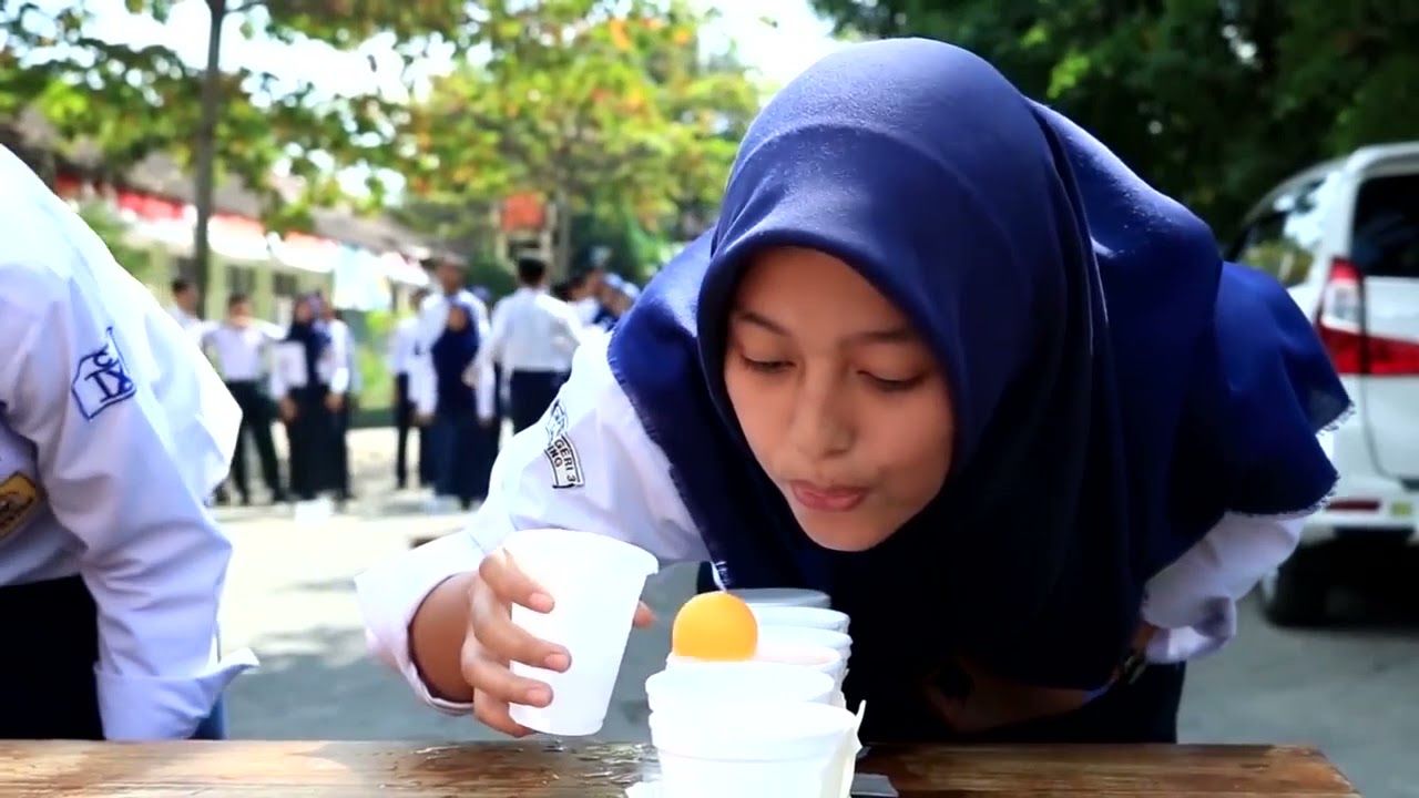 SMP terbaik di Kabupaten Sleman Yogyakarta nilai Kemendikdub./Tangkapan layar sekolah Youtube.com/ Gamping 3 Resmi Media