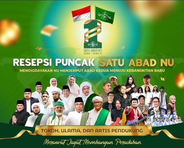  Persiapan acara 1 Abad NU Nahdlatul Ulama di Sidoharjo 2023 yang dihadiri Presiden Jokowi hingga penyanyi internasional seperti Maher Zain 