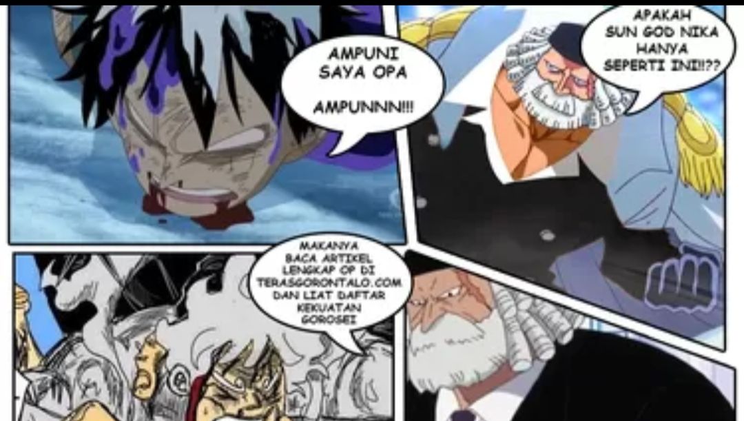 Gorosei Saturn Miliki Kekuatan Mengerikan! Buah Iblis Legendaris yang Mampu Mengalahkan Nika Milik Luffy./ Youtube Anime OP/