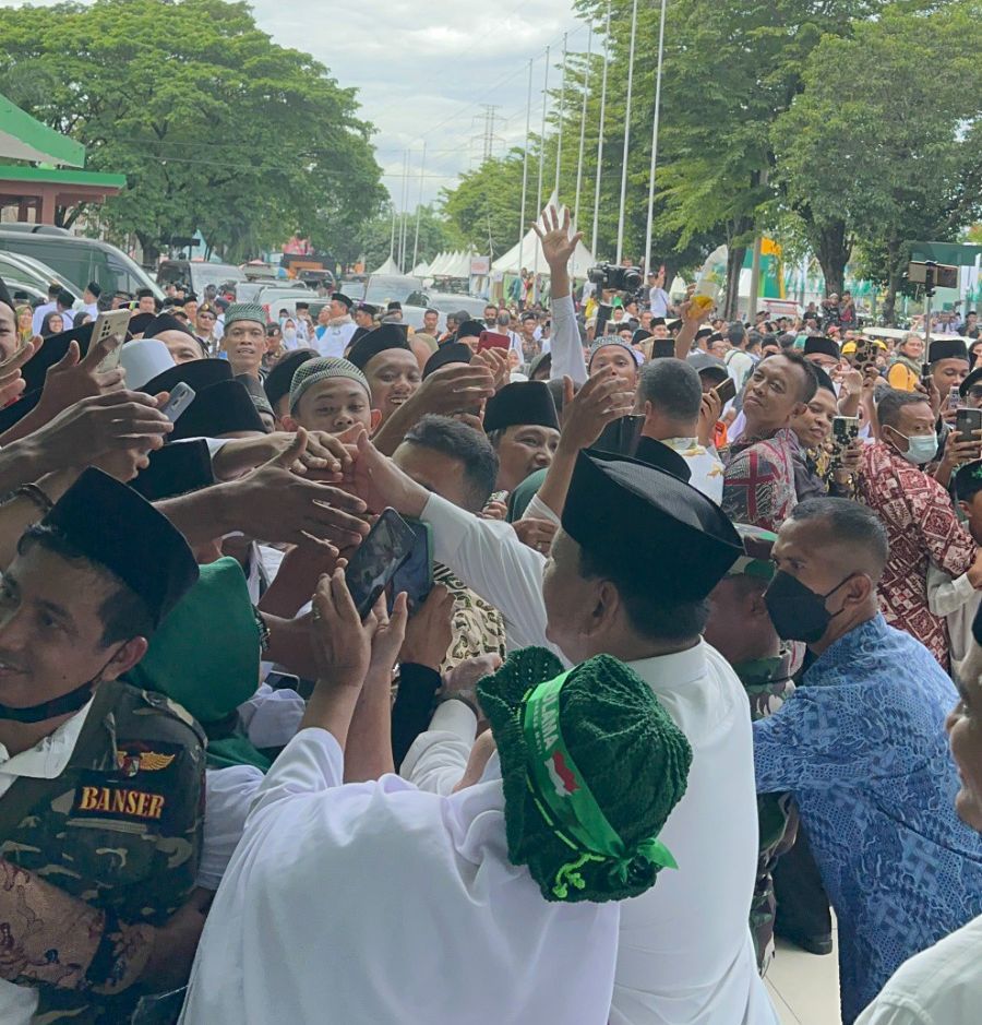 Menhan RI Prabowo Subianto hadiri peringatan 1 Abad NU