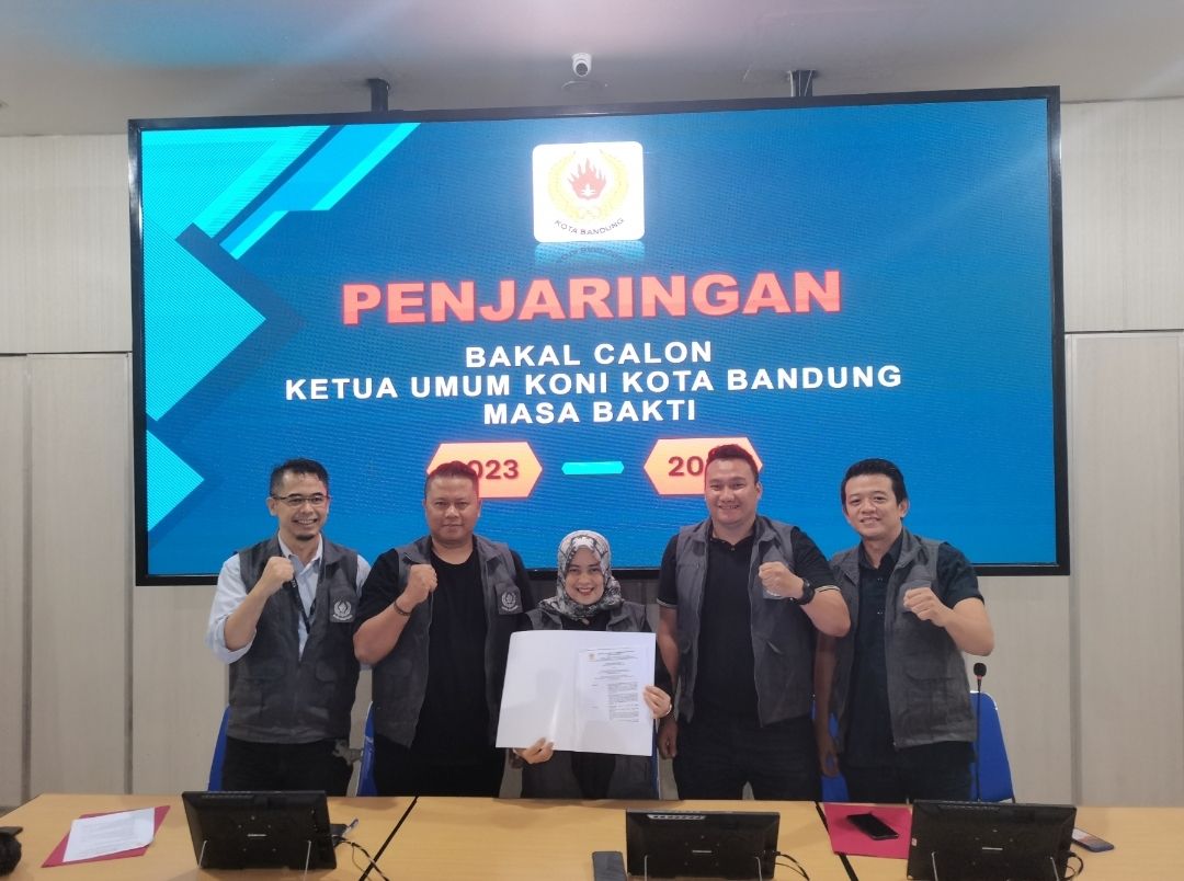 Tim Penjaringan Bakal Calon Ketua Umum KONI Kota Bandung Pastikan Kandidat Harus Kantongi Minimal 21 Surat Dukungan