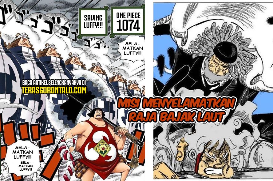 Luar Biasa, Sentomaru Kerahkan 50 Pacifista Bantu Luffy Melarikan Diri dari Egghead di One Piece 1074