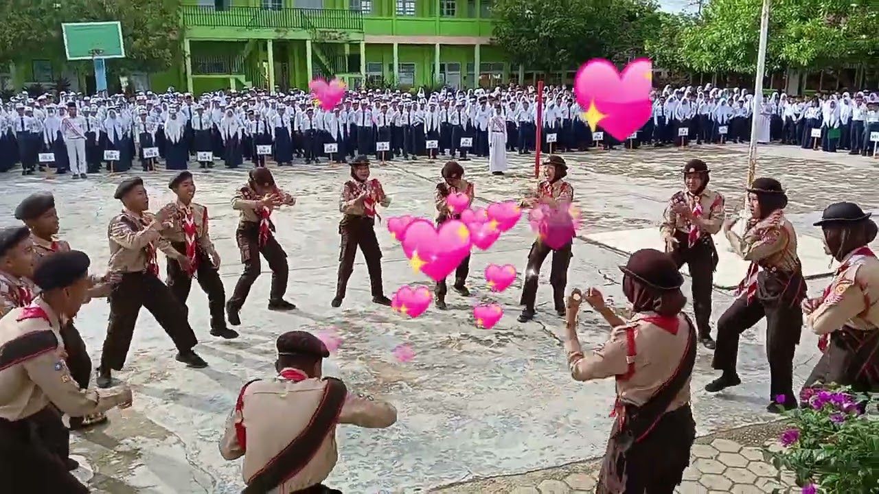 SMP terbaik di Kabupaten Merangin Jambi nilai Kemendikdub./Tangkapan layar sekolah Youtube.com/Bastia oke