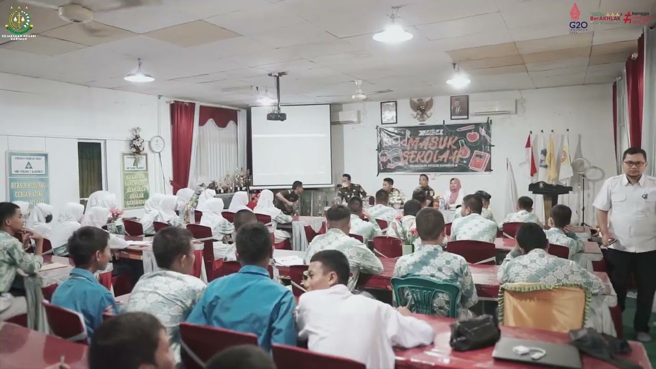 SMP terbaik di Kabupaten Karimun Kepulauan Riau nilai Kemendikdub./Tangkapan layar sekolah Youtube.com/Kejaksaan Negeri Karimun
