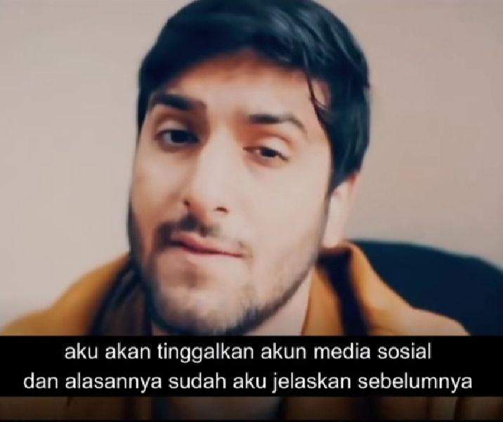 Cuplikan video klarifikasi Hassan Abid, YouTuber dan TikToker yang hapus konten usai mimpi liat Neraka.