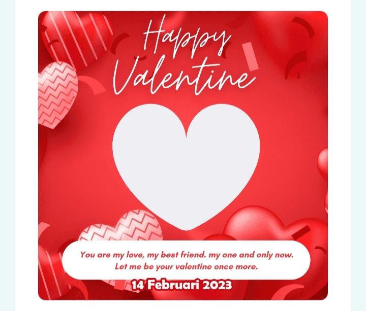 15 Link Twibbon Hari Valentine 2023, Terbaru dan Terkini Cocok Buat di Unggah Ke Media Sosial.