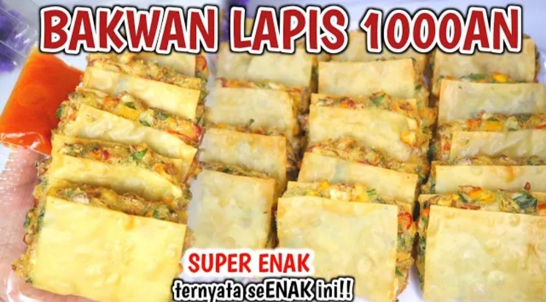 Resep bakwan lapis kulit pangsit