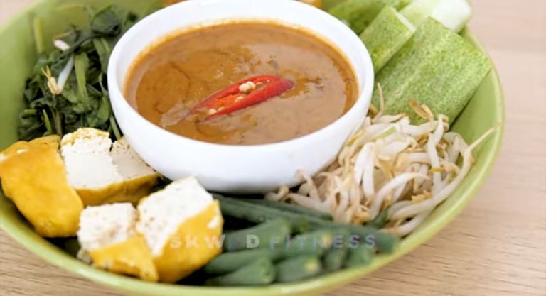 Gado-gado./Tangkapan layar YouTube SKWAD Fitness