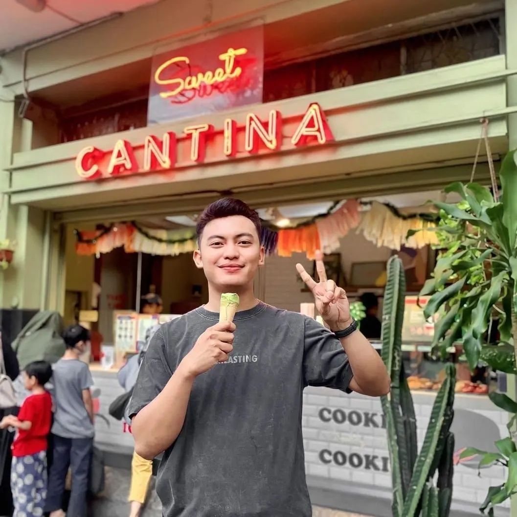 Tahukah kamu? Sweet Cantina di Jalan Braga ternyata salah satu toko es krim favorit Gubernur Jabar Ridwan Kamil.