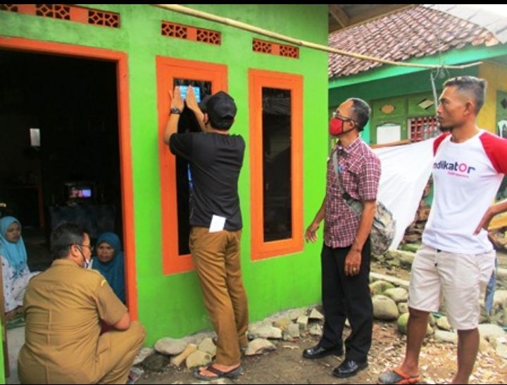 Rumah Tidak Layak Huni (RTLH) di Lebak yang telah direhab dari bantuan BSRS tahun 2022.