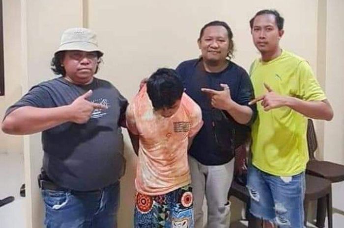 Penyidik Subdit Renakta Polda Sulawesi Utara berhasil menangkap seorang ayah yang tega membunuh bayinya saat main Mobile Legend./IST