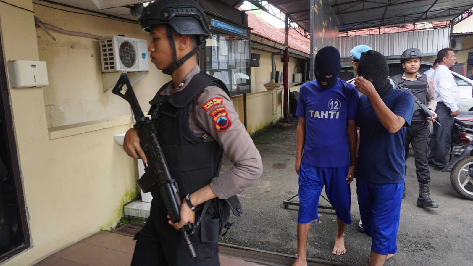 Dua Pelaku Curanmor di Purbalingga Ditangkap Polisi, Salah Satunya Pengguna Narkoba.