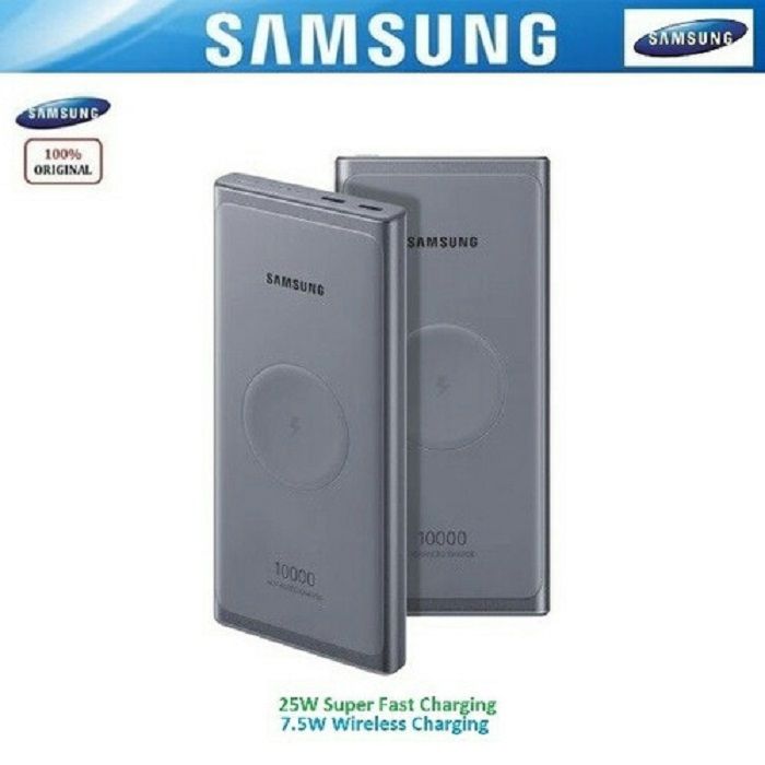 Samsung Powerbank 10,000mAh Fast Charge with Wireless Charger.