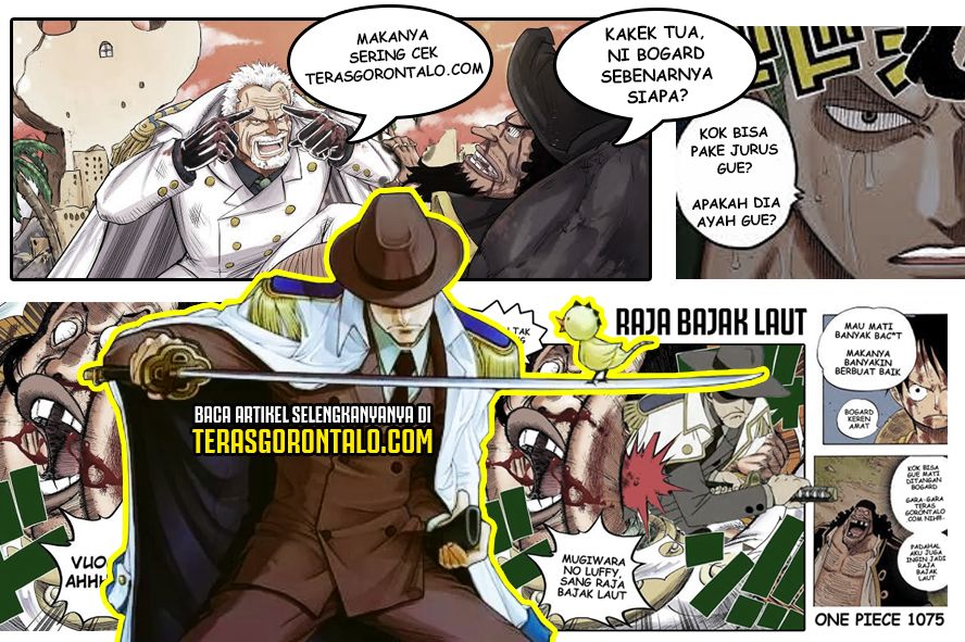 Bogard Muncul di Hachinosu dan Membantai 5000 Armada Kurohige, Tangan Kanan Garp Bersinar di One Piece 1085