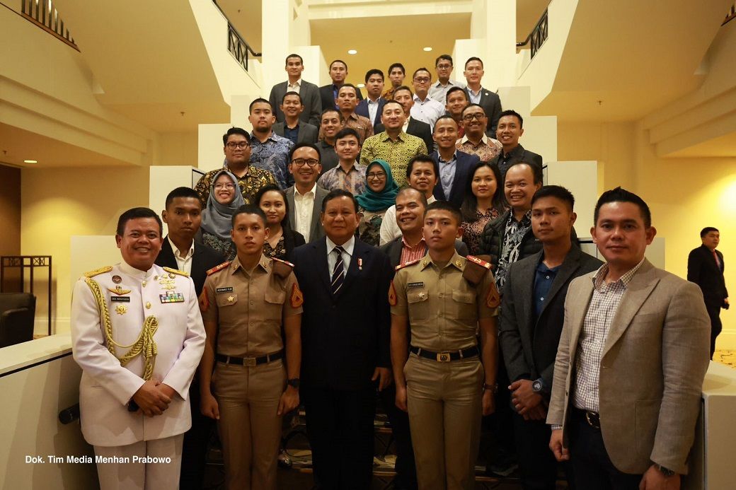 Menteri Pertahanan (Menhan) RI Prabowo Subianto di Australia. Foto: dok.Tim Media Prabowo
