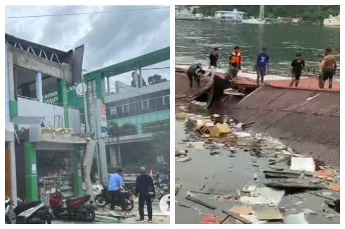 Pengungsi Akibat Gempabumi M 5,4 Di Jayapura Bertambah Menjadi 2.136 Jiwa