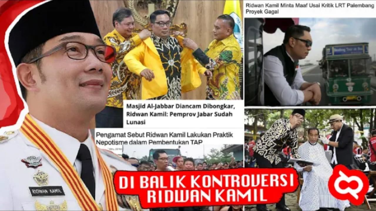 Potret Gubernur Jabar Ridwan Kamil