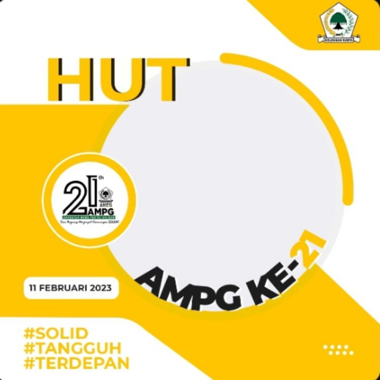 Link Twibbon Hari HUT AMPG Ke-21 Cocok Untuk Bingkai Foto Sosial Media ...