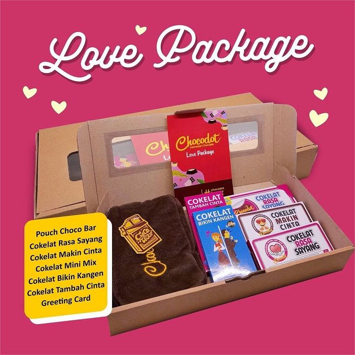 Love package dari Chocodot.