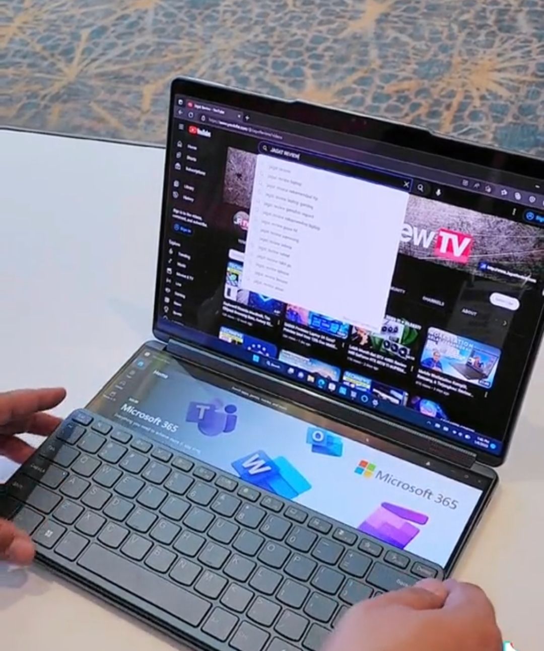 Posisi Keybord Laptop Lenovo