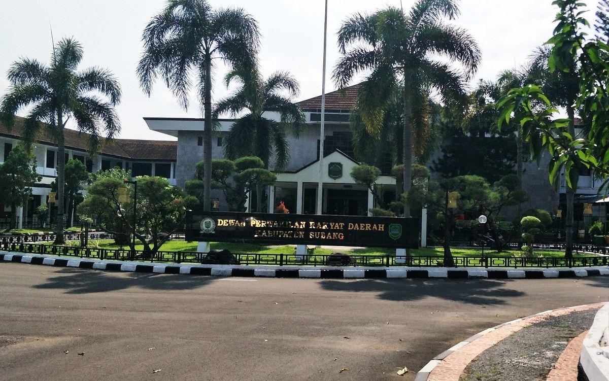 Penampakan gedung DPRD Subang