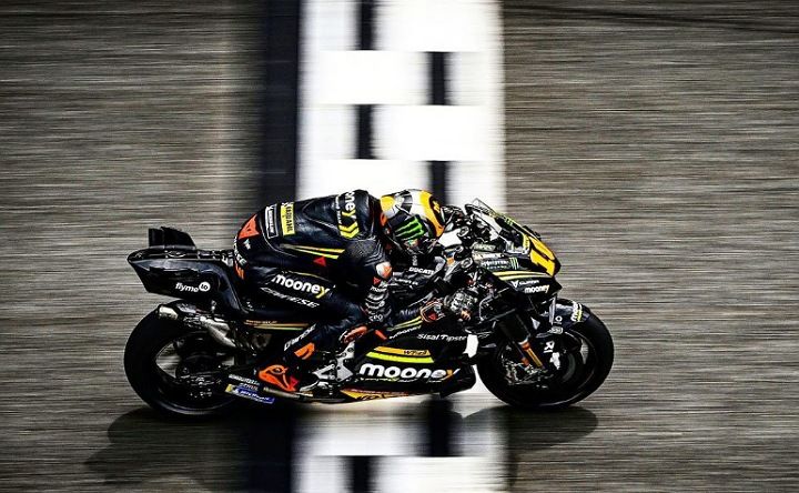 Pebalap Luca Marini yang merupakan adik Valentino Rossi Tercepat pada tes pramusim MotoGP 2023 di Sirkuit Sepang, Minggu 12 Februari 2023./instagram@lucamarini