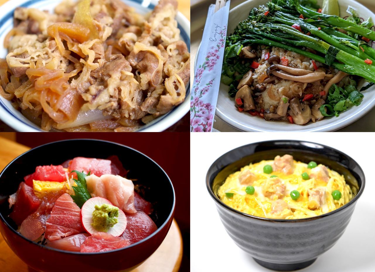 Ilustrasi makanan, Ngidam Makanan Jepang? Berikut 5 Jenis Donburi yang Bisa Dicoba, Ada yang Pakai Topping Mentah Lho!