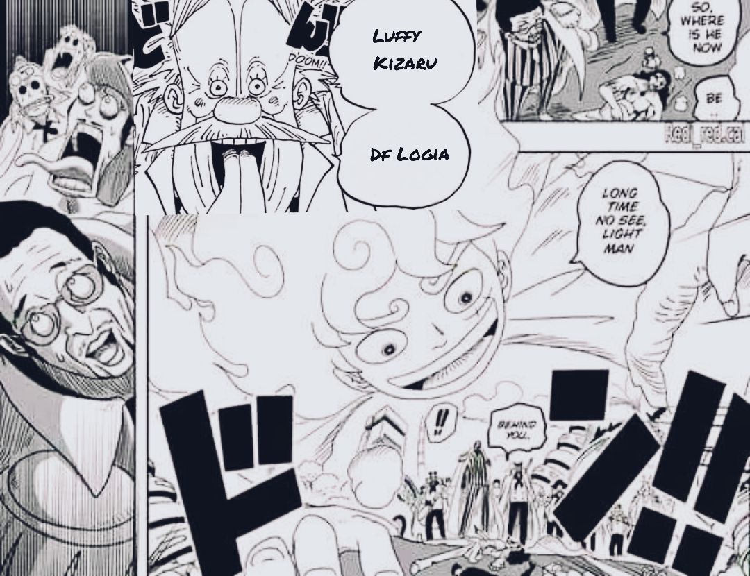 One Piece 1075 Strategi Licik Vegapunk Gunakan Luffy Buah Iblis Logia Kizaru Jadi Objek 1964