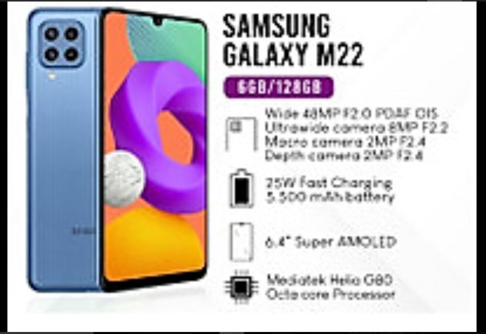 Harga dan Spesifikasi HP Samsung Galaxy M22, HP Samsung Terbaik Harga 2 Jutaan