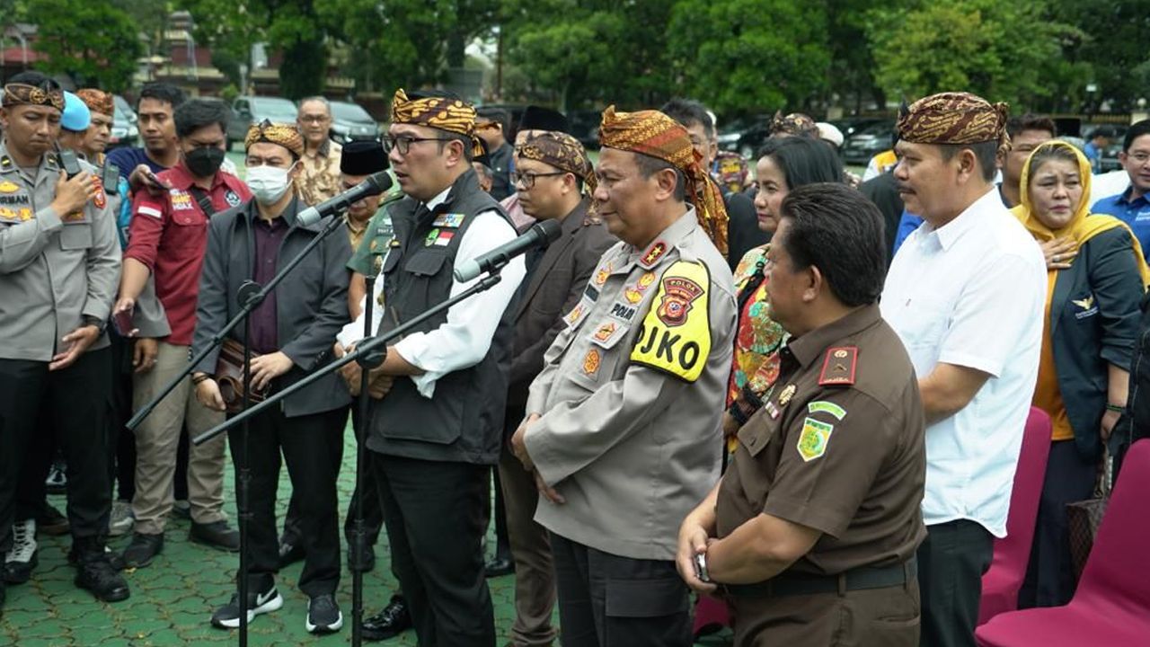 Polda Jabar mengadakan acara "Ngariung Bareng Kapolda Jabar" pada Rabu Rabu 15 Februari 2023