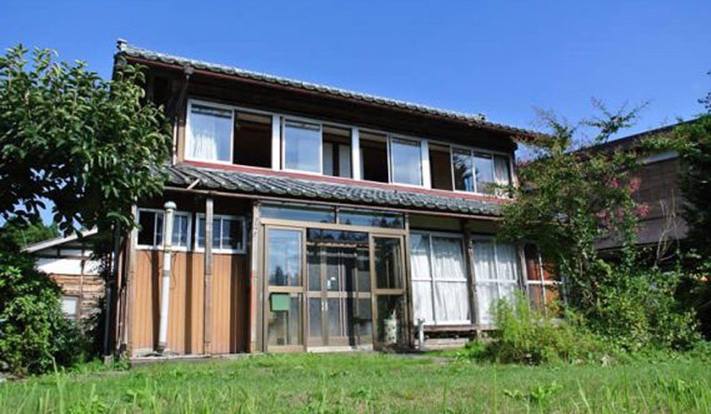 Salah satu akiya atau rumah kosong yang diberikan gratis oleh Pemerintah Jepang.*