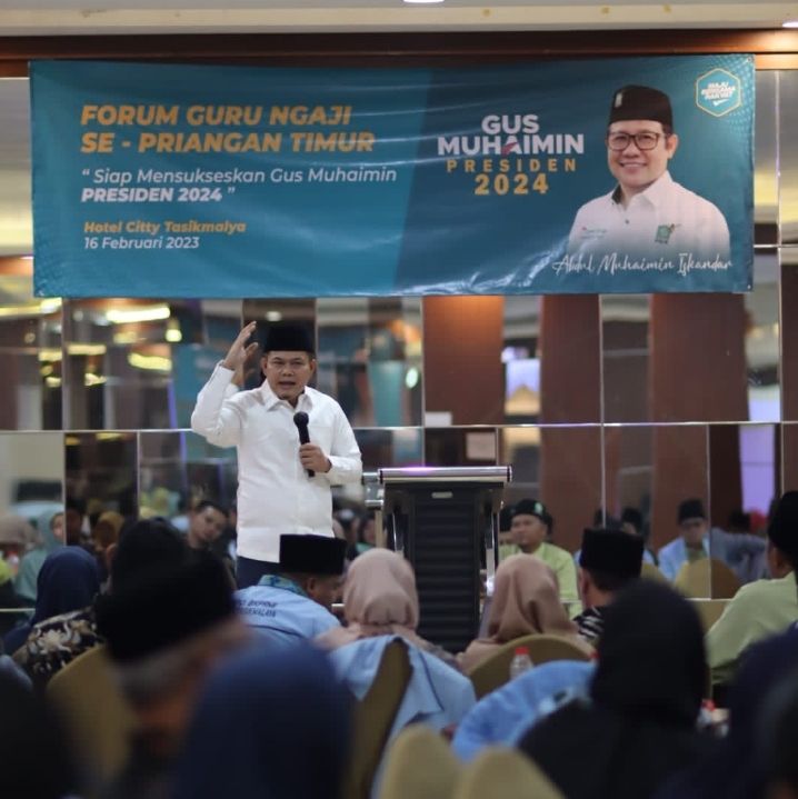 Forum Guru Ngaji se-Priangan Timur Siap Sukseskan Gus Muhaimin Jadi Presiden 2024.