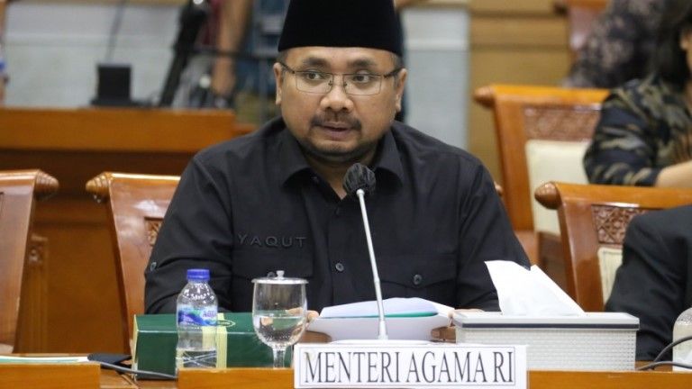 Menteri Agama Yaqut Cholil Qoumas sebut larangan bukber tidak cerminkan pemerintah anti Islam
