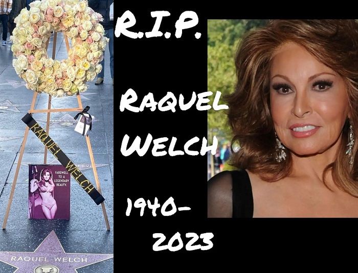 berita duka cita hari ini: Raquel Welch, seorang aktris senior bintang film panas era 1970-an, meninggal dunia di usia 82 tahun.