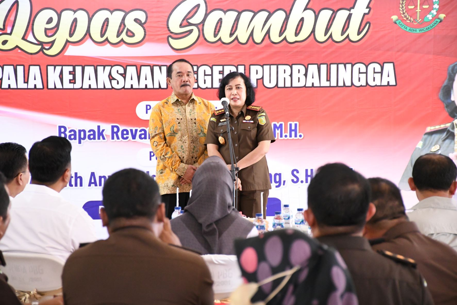 Lepas Sambut Kajari Baru, Bupati Tiwi Ajak Tingkatkan Sinergitas di Tahun Politik