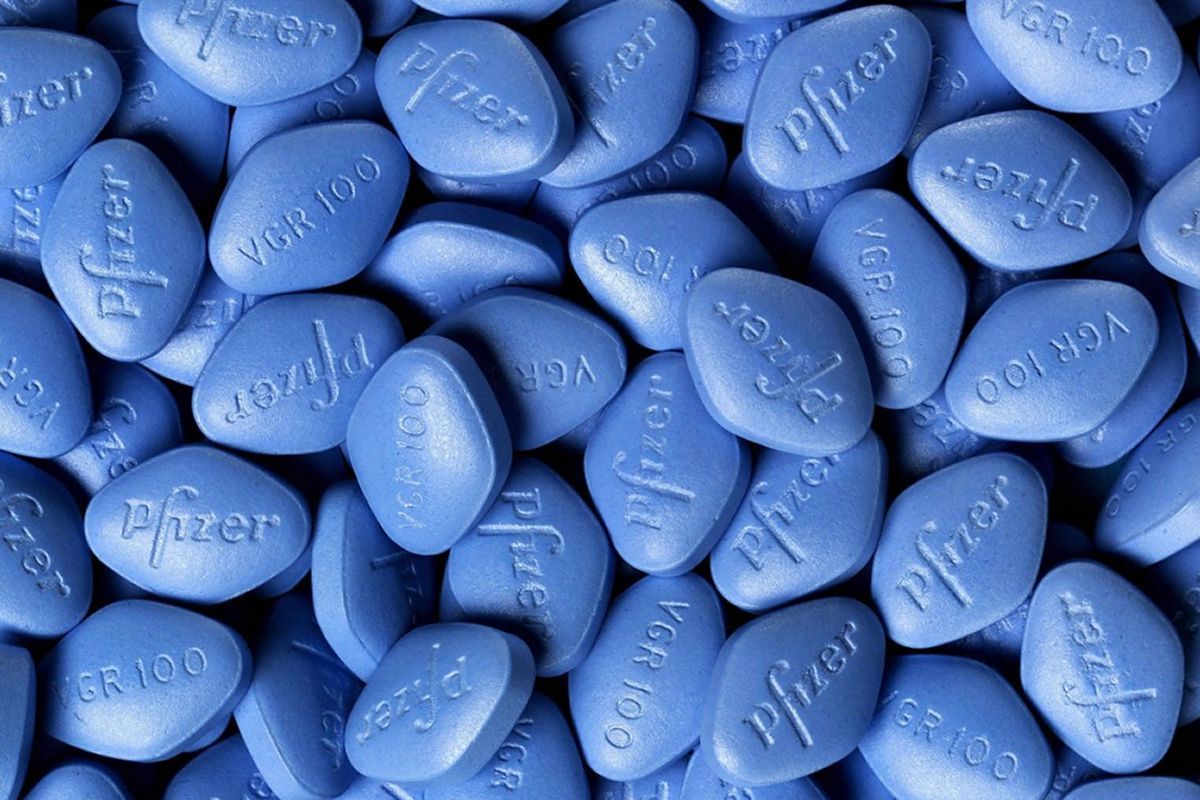 Ilustrasi. Obat Viagra 