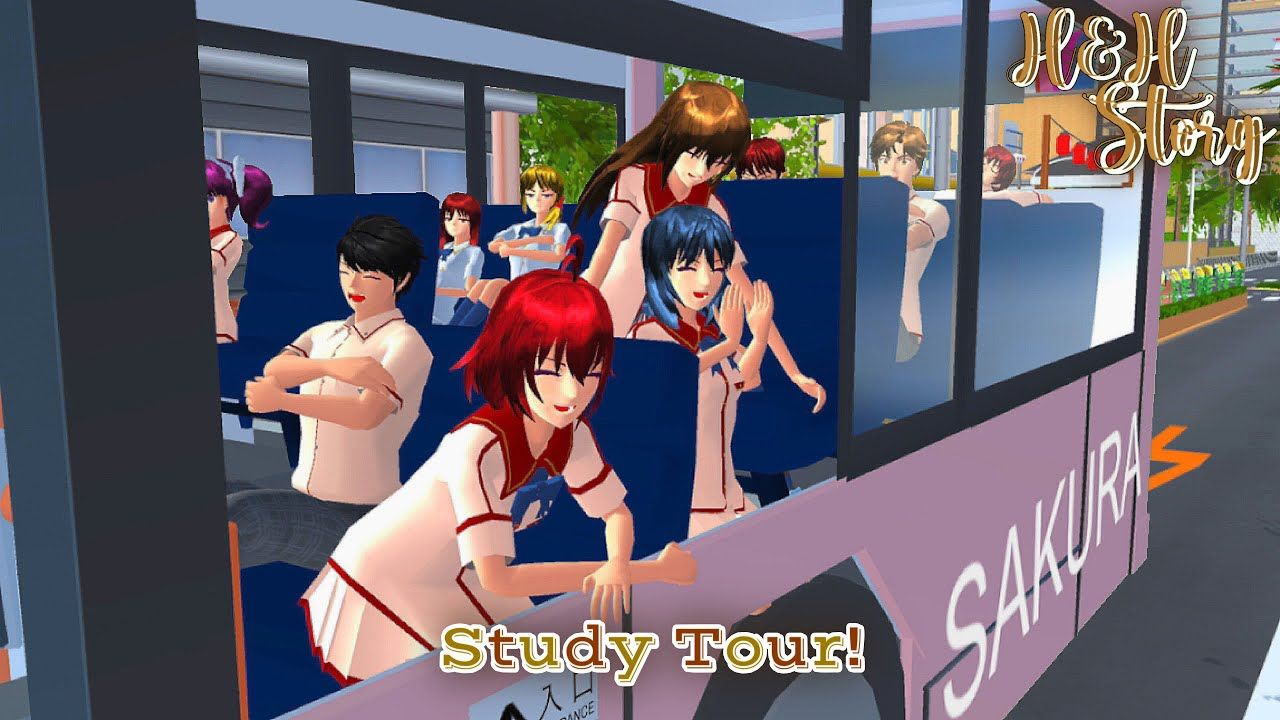 Game Sakura School Simulator, silahkan unduh pakai link download terbaru berikut ini