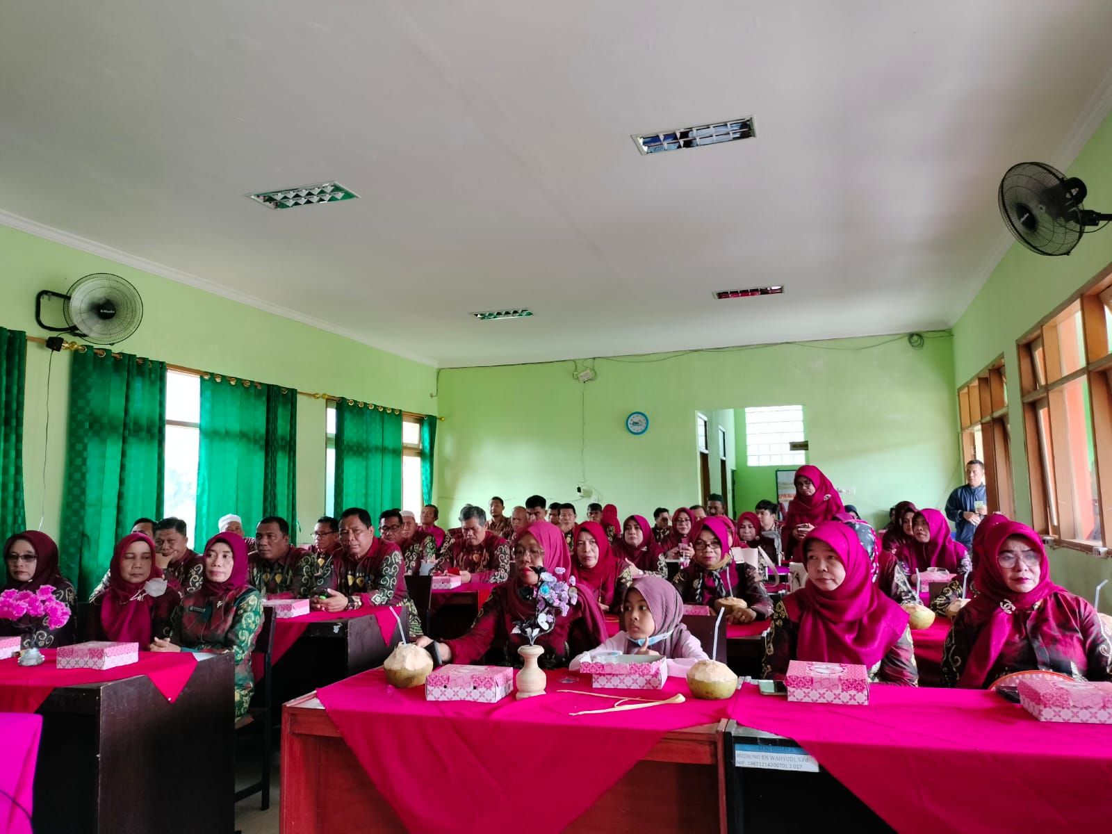 Rombongan MKKS SMP Kabupaten Banjar