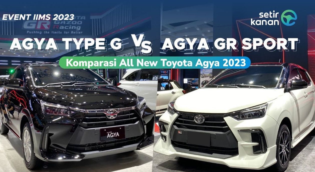 Berubah Total! Ini Dia Perbedaan  All New Toyota Agya Varian G dan Varian GR Sport, Berikut Ulasannya