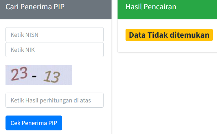 Cara cek PIP Kemdikbud lewat HP 2023 online login pip.kemdikbud.go.id pakai NIK NIS ada bantuan uang Rp1 juta.