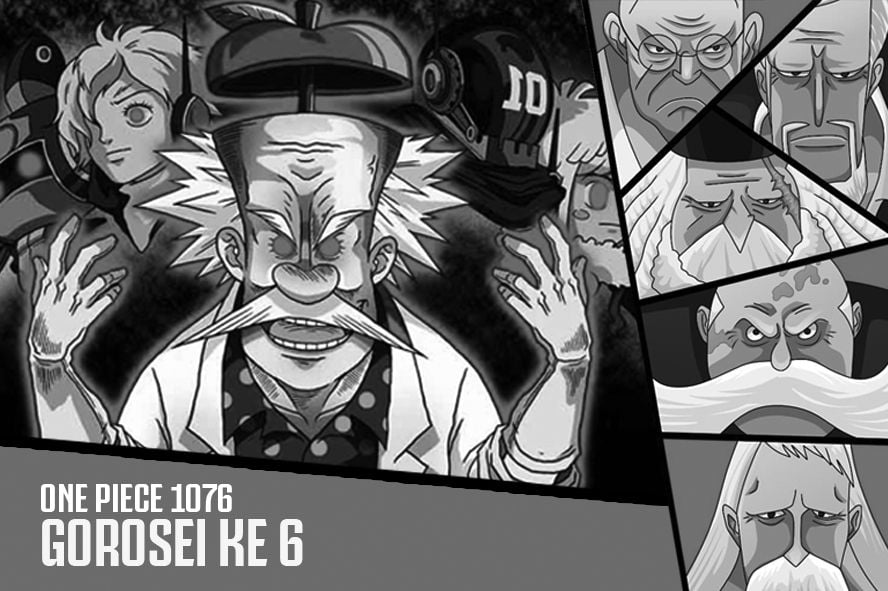 Spoiler One Piece 1076: Tak Hanya Mengkhianati Monkey D Luffy, Identitas Lain dr Vegapunk Terungkap, Ternyata Adalah Anggota Gorosei ke 6