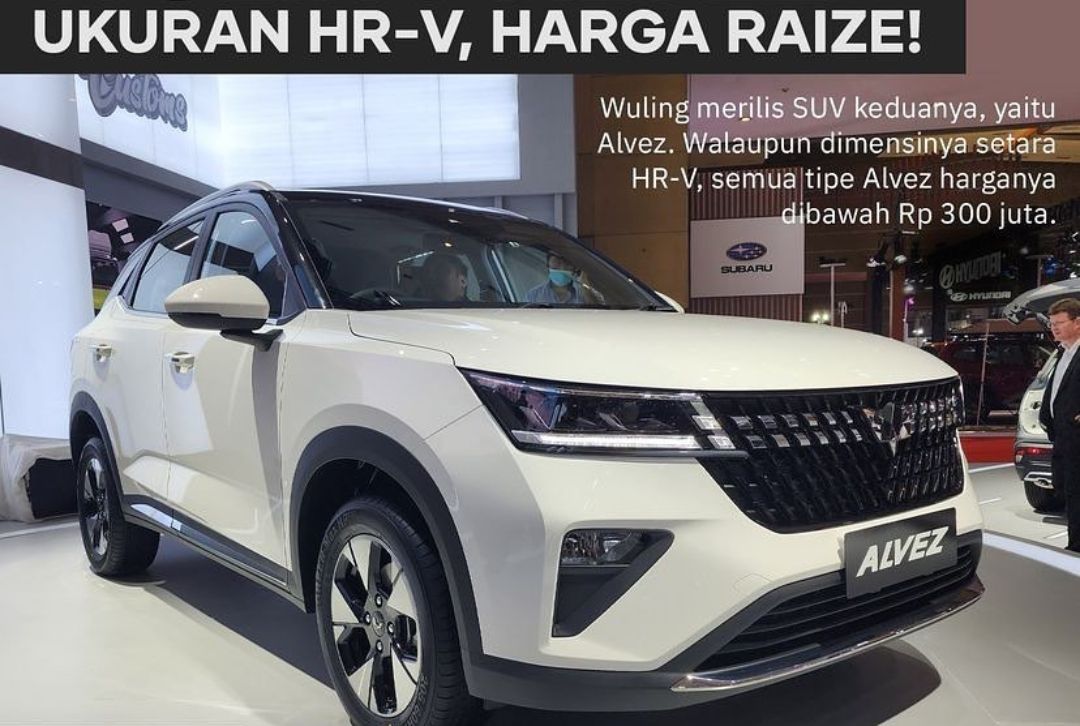 Honda HRV & Hyundai Creta KEMAHALAN! Wuling Alvez Resmi Masuk Indonesia