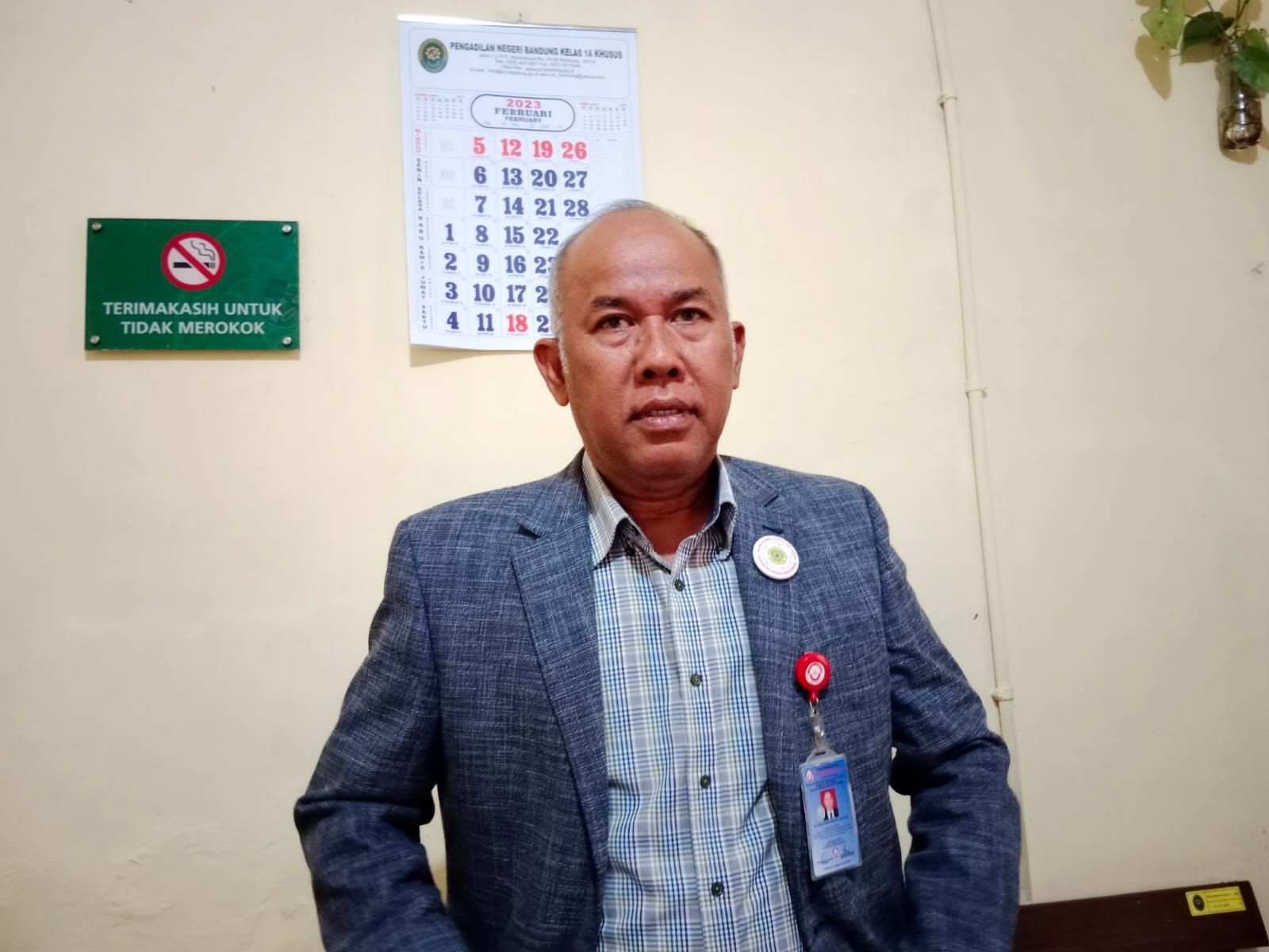 Dr. Jogi Nainggolan, S.H., M.H., penasehat hukum Lilis Sumiati yang mengajukan pra peradilan di PN Bandung, Senin 20 Februari 2023