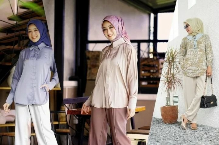 Ilustrasi - Koleksi Aqillah by Ria, jenama modest fesyen asal Bukittinggi, Sumatera Barat. 