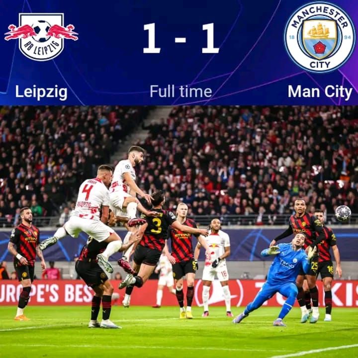Cek Fakta Menarik! Manchester City Ditahan Imbang RB Leipizig, Berikut Pemain Terbaik dan Terburuk 