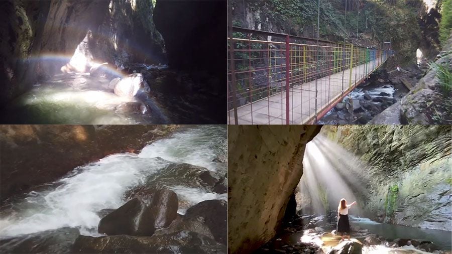 Wisata Alam Majalengka: Ada Sungai Diselimuti Sinar Cahaya Pelangi Menembus Gua