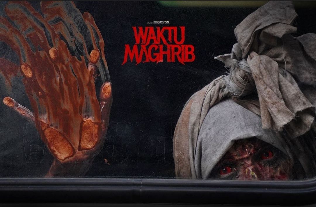 Poster film Waktu Maghrib.