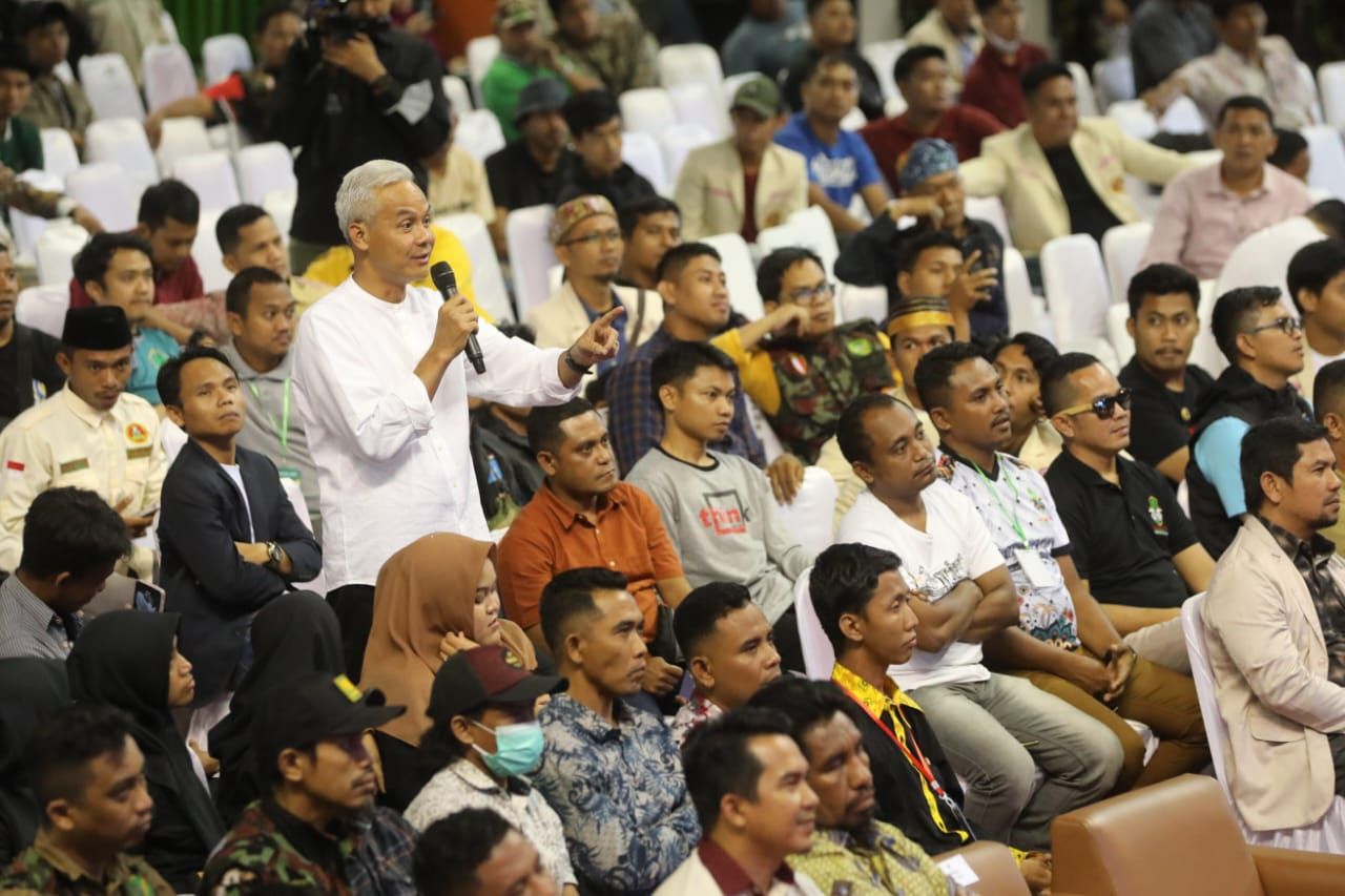 Muktamar Pemuda Muhammadiyah, Menghadirkan Ganjar Pranowo Soroti Urusan Korupsi dan Reformasi 