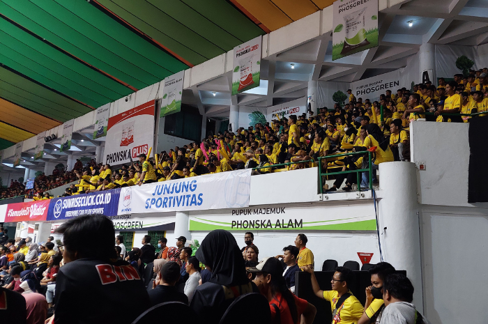 Kompak! Meski Keok Lawan Bandung BJB Tandamata, Pendukung Hany Budiarti Bersama Gresik Petrokimia Teriakin Ini
