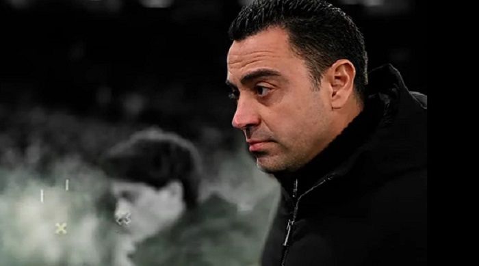 Sang legenda Barcelona, yakni Xavi Hernandez yang saat ini menjabat sebagai pelatih tim Blaugrana